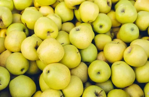 سیب زرد بدون واکس مصنوعی